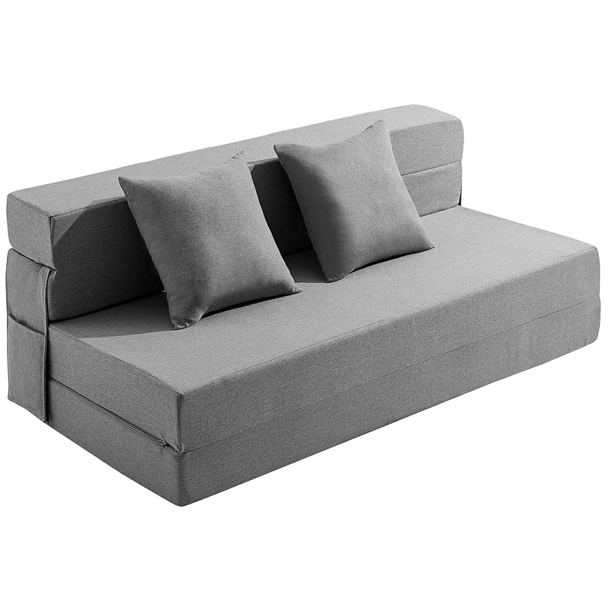 Amazon｜JKMAX クイーンサイズ折りたたみソファベッド - 4イン1